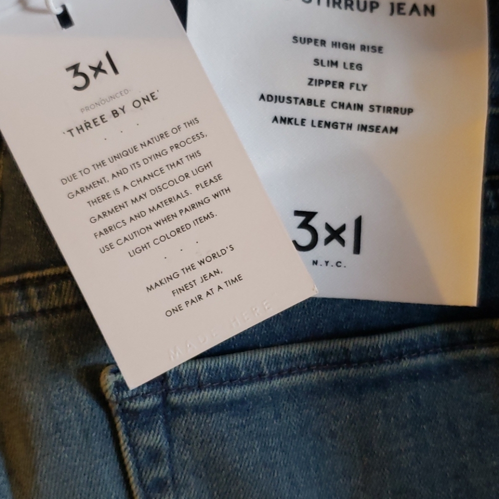 3ร1 NYC BIJOU STIRRUP JEAN LAYLEE PANT. - Picture 9 of 13